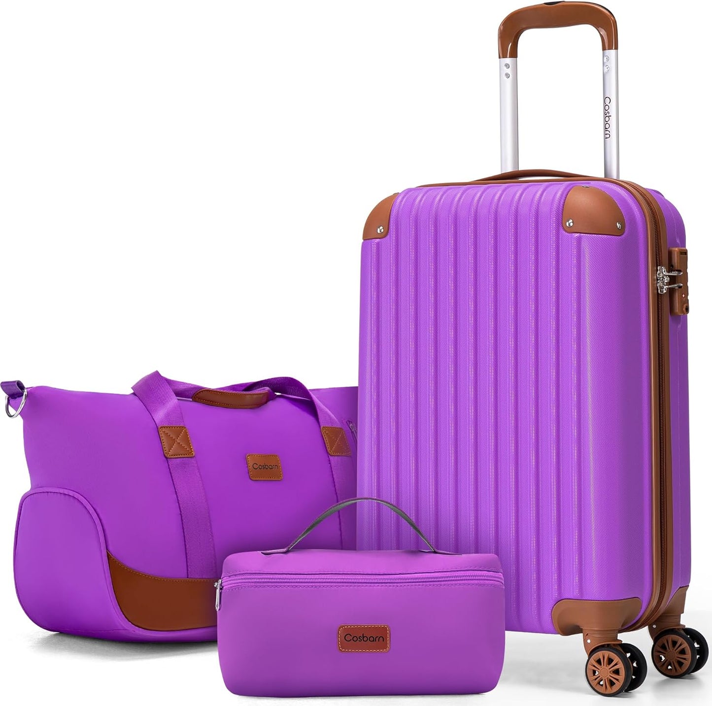 Carry On Luggage Sets 3 Piece with TSA Lock and Wheels