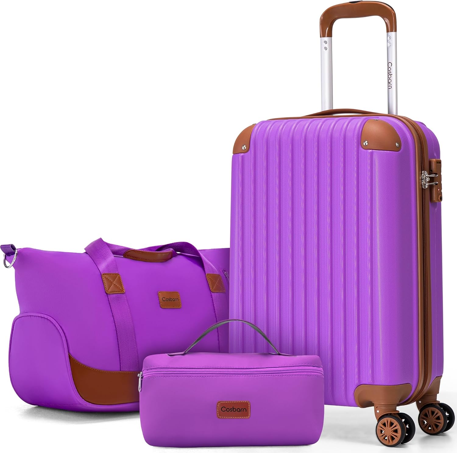 Carry On Luggage Sets 3 Piece with TSA Lock and Wheels