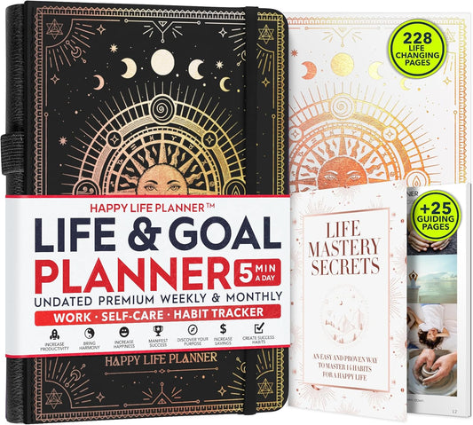 Life Mastery Planner - Your Essential Tool for Goal Achievement
