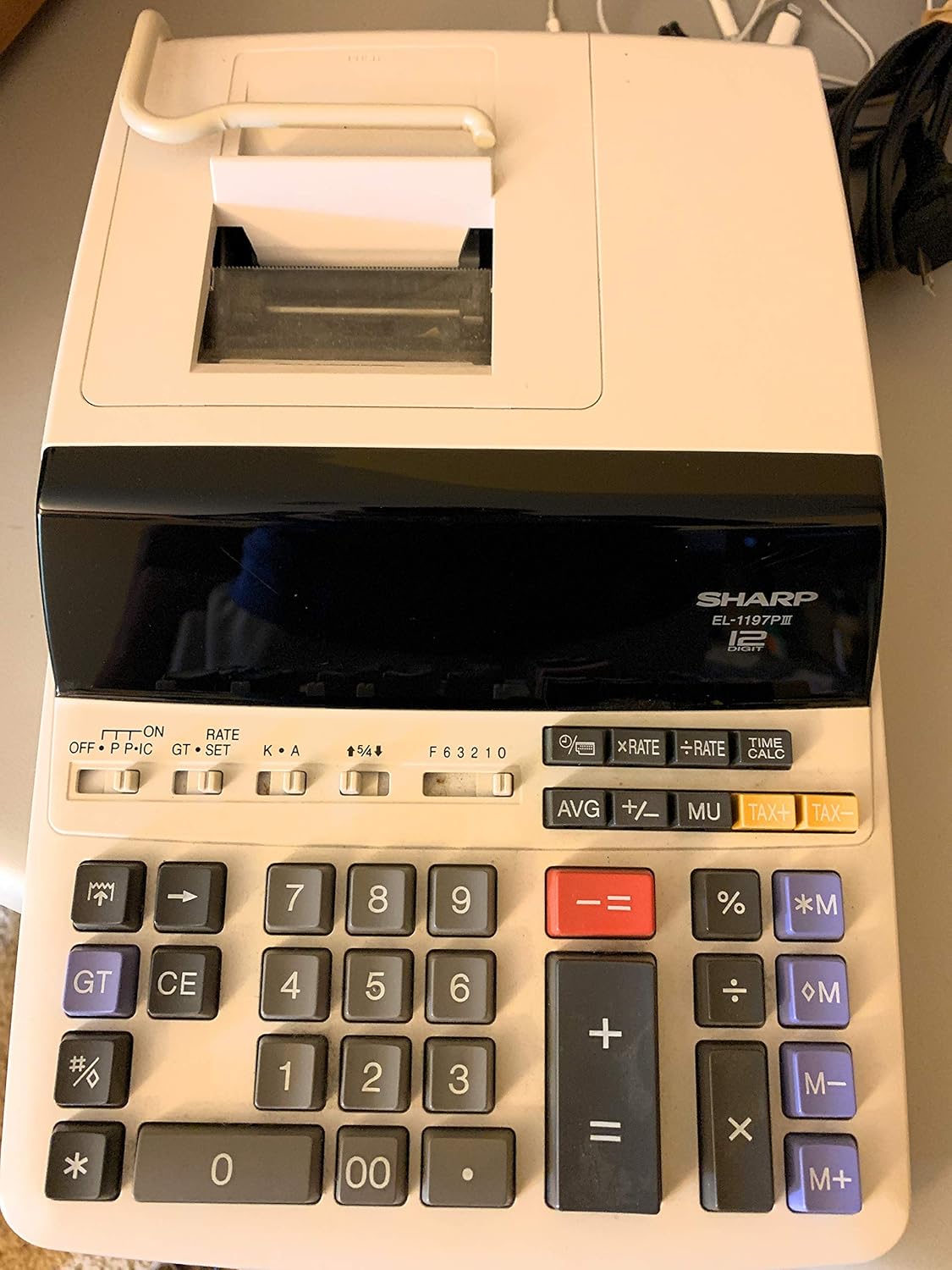 Sharp EL-1197PIII Heavy Duty Color Printing Calculator Review