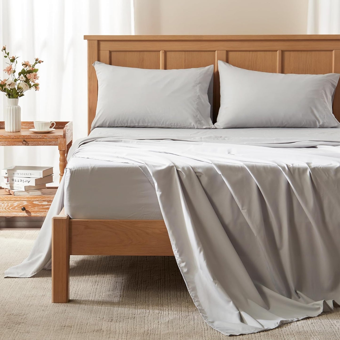 Comfort Spaces Coolmax Moisture Wicking Sheet Set for Cal King