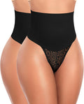 Tummy Control Thong Shapewear for Women High Waist - Smooths & Holds