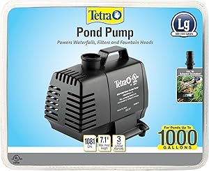 TetraPond Water Garden Pump for Waterfalls and Filters