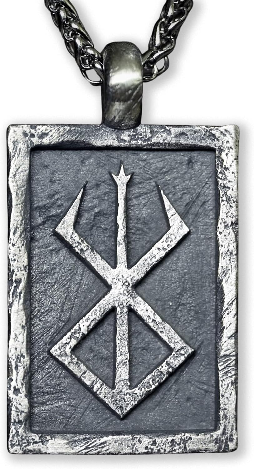 Brand of Sacrifice Rune Solar Eclipse Anime Behelit Necklace