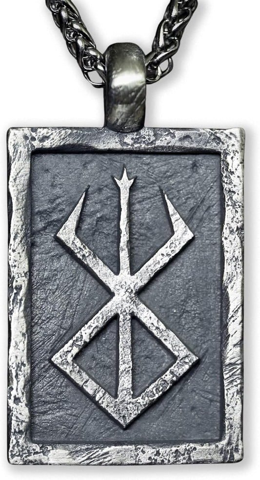 Brand of Sacrifice Rune Solar Eclipse Anime Behelit Necklace