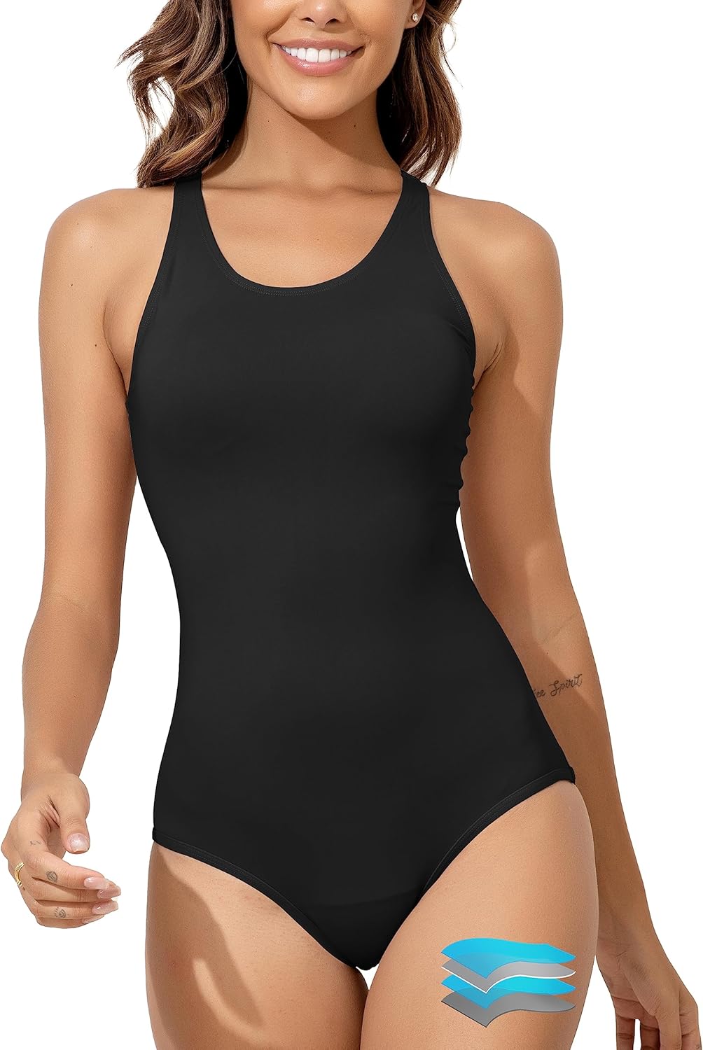 Beautikini Period Swimwear One Piece Leak Proof Bathing Suit