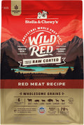 Wild Red Dry Dog Food Raw Coated High Protein - Red Meat Recipe
