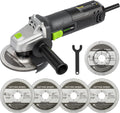 GALAX PRO Electric Angle Grinder 4.0 Amp - Compact 750W Cutter