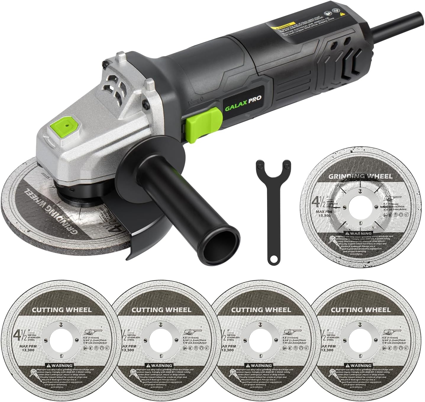 GALAX PRO Electric Angle Grinder with 4.0 Amps Motor Power