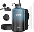 Water Bottle Insulated 128oz Gallon Jug - Long Cold Retention