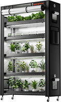 Spider Farmer 2025 Plant Stand with Grow Lights - 6-Tier Shelf