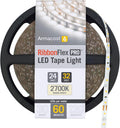 RibbonFlex Pro 24V White LED Strip Lights 60 LED/m - Warm 2700K