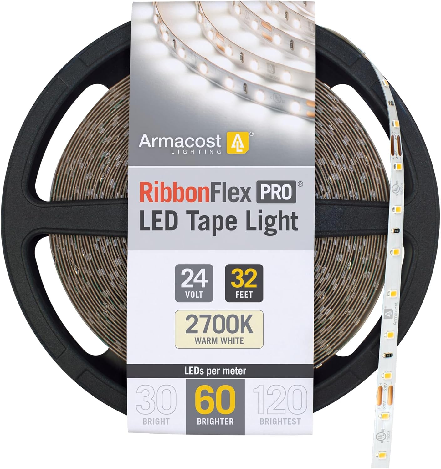 Armacost Lighting RibbonFlex Pro 24V White LED Strip Lights