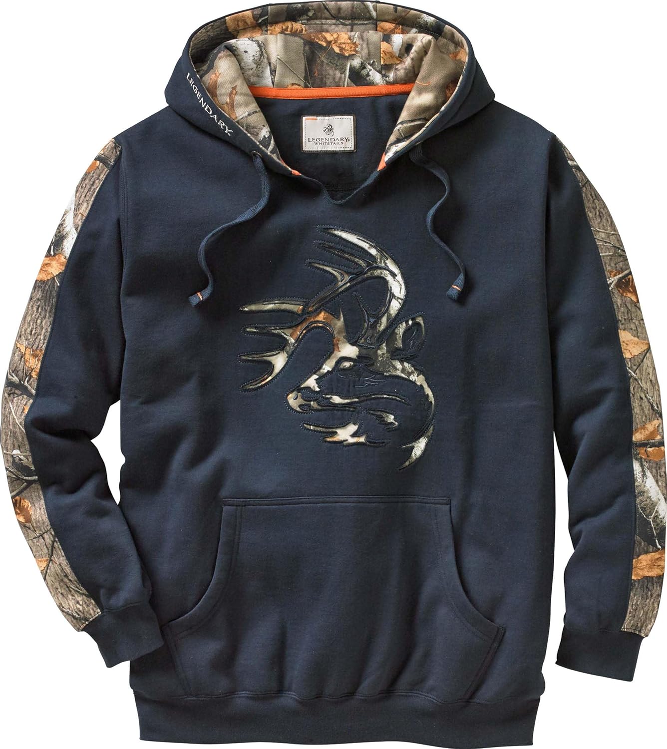 Legendary Whitetails Men's Camo Hoodie Pullover for Comfort