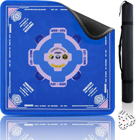 Mahjong Mat for Table with Noise Reduction & Waterproof Surface