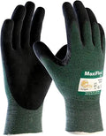 MaxiFlex 34-8743 Cut Resistant Nitrile Coated Work Gloves - Breathable