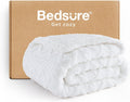 Bedsure Sherpa Fleece Blanket Twin Size for Women - Fluffy Cable
