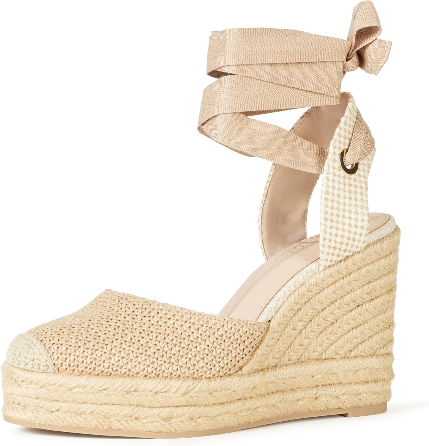 The Drop Women's Zuki Wedge Espadrille Sandals for Vacation Style