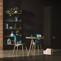 Wood Slat Acoustic Panels 4PCS (94.5in x 7.9in) - Stylish Noise
