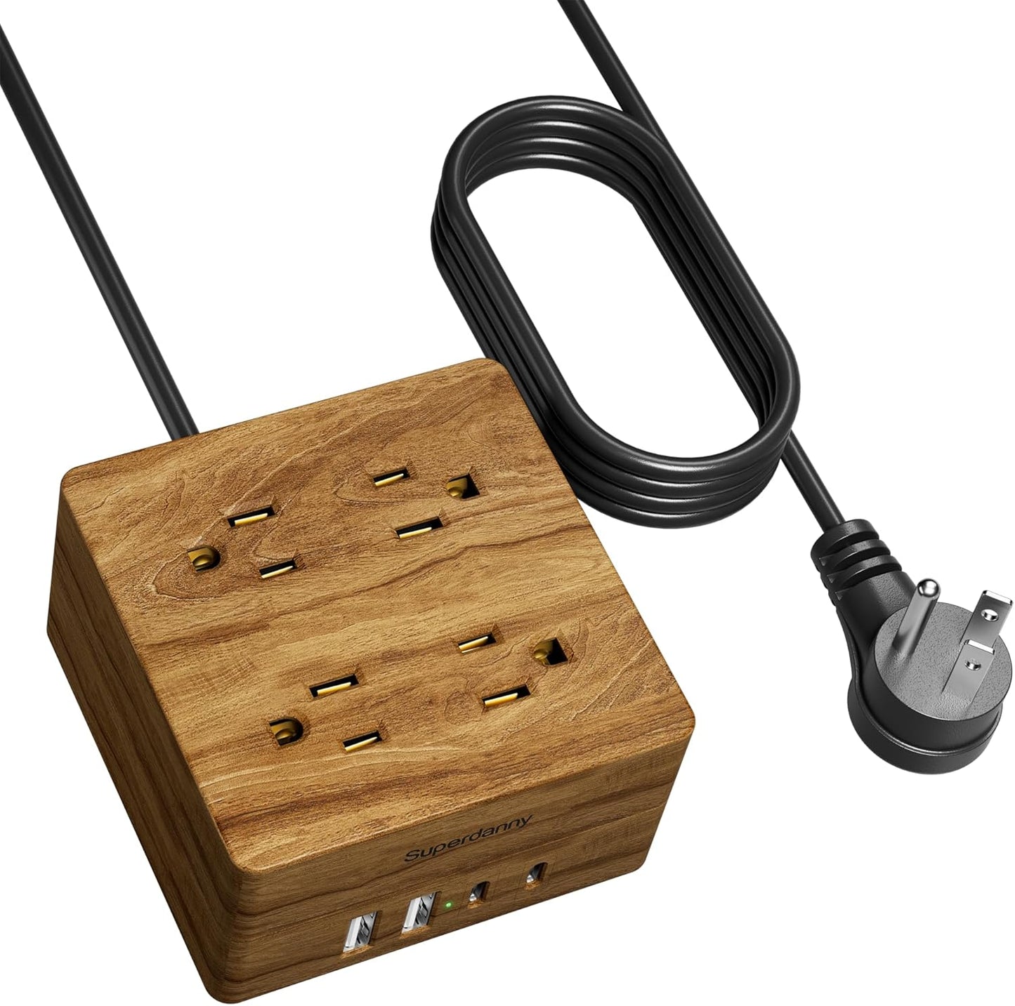 Superior Power & Portability: USB Surge Protector
