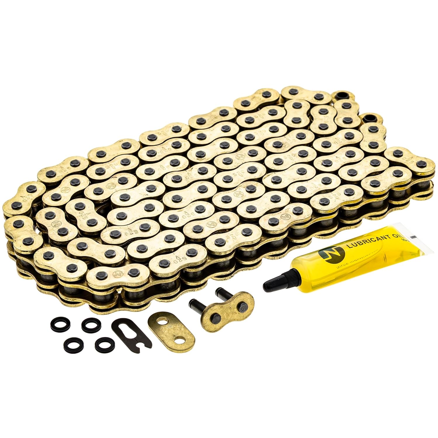 NICHE Gold 520 X-Ring Chain 104 Links for Ultimate Performance