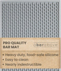 Premium Heavy Duty Silicone Bar Mat - Food Safe, Extra Thick