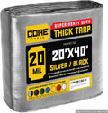 Tough 20 Mil Tarp Cover by Core Tarps for Outdoor Protection