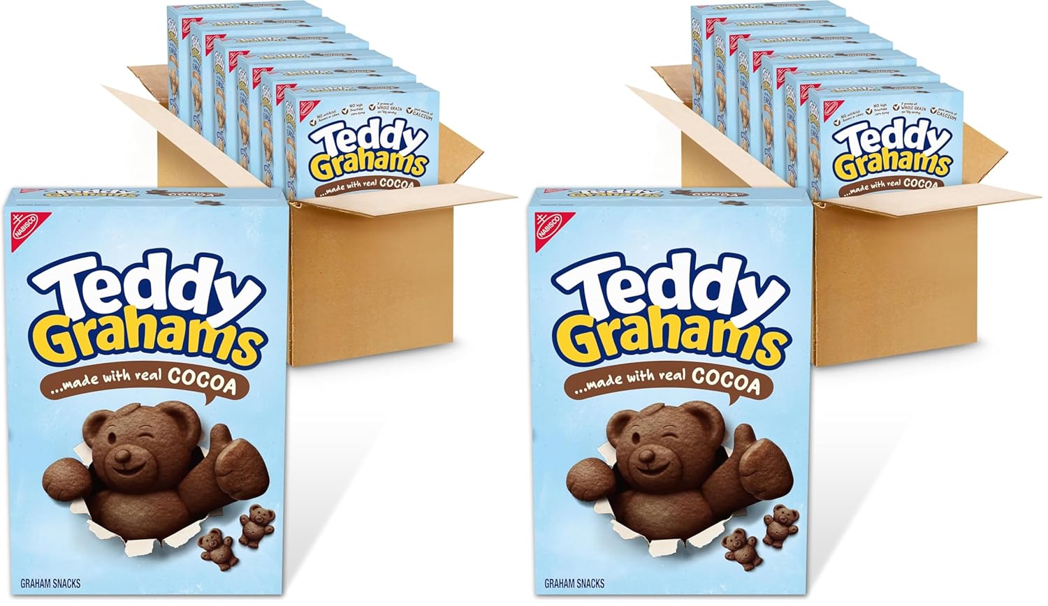 Teddy Grahams Chocolate Graham Snacks for Fun and Wholesome Treats