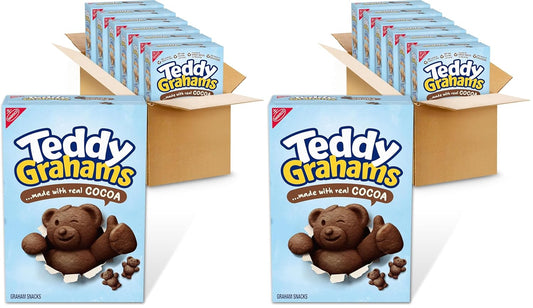 Teddy Grahams Chocolate Graham Snacks for Fun and Wholesome Treats