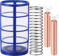 Copper Anode Replacement Kit for Solar Pool Ionizers - Complete 6 Pc