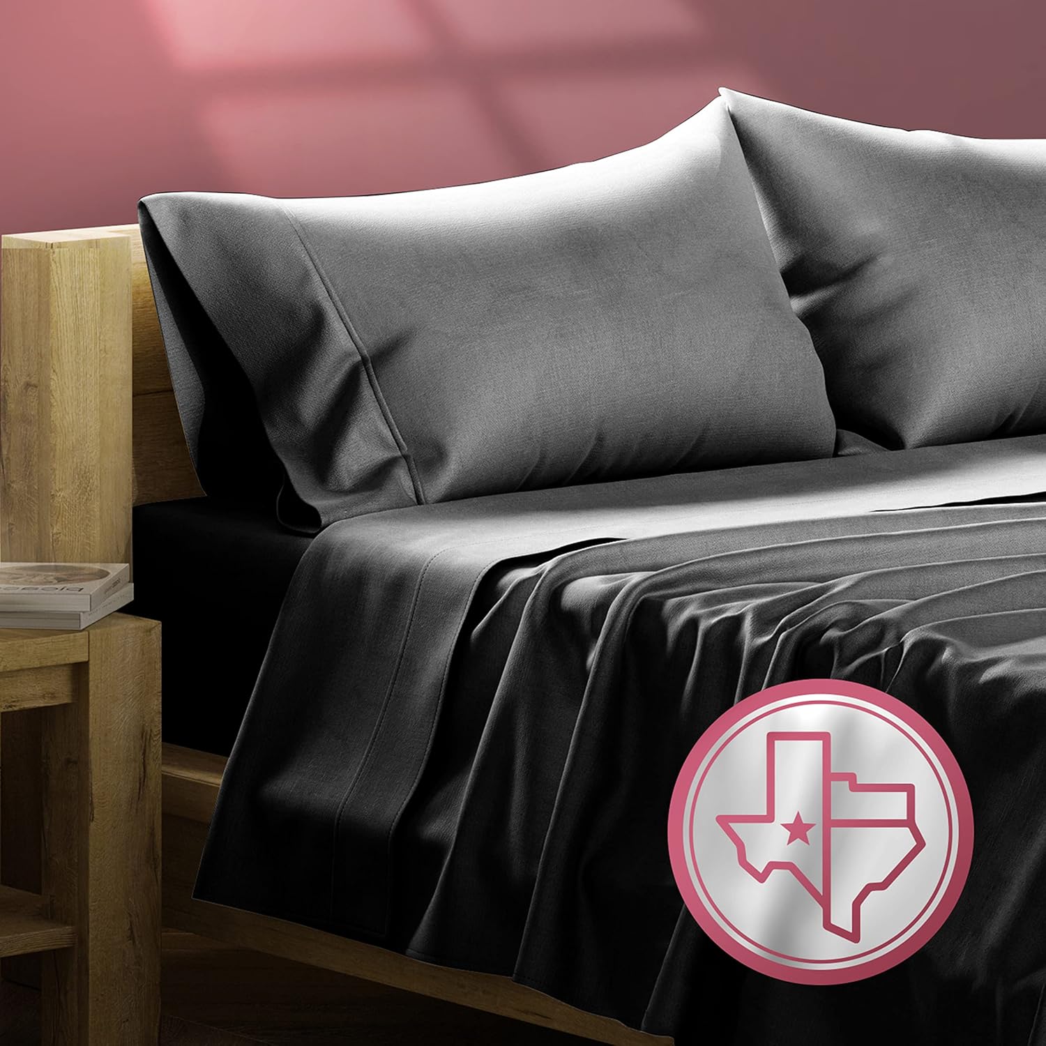 800 TC Egyptian Cotton Sheets King Size Set for Hot Sleepers