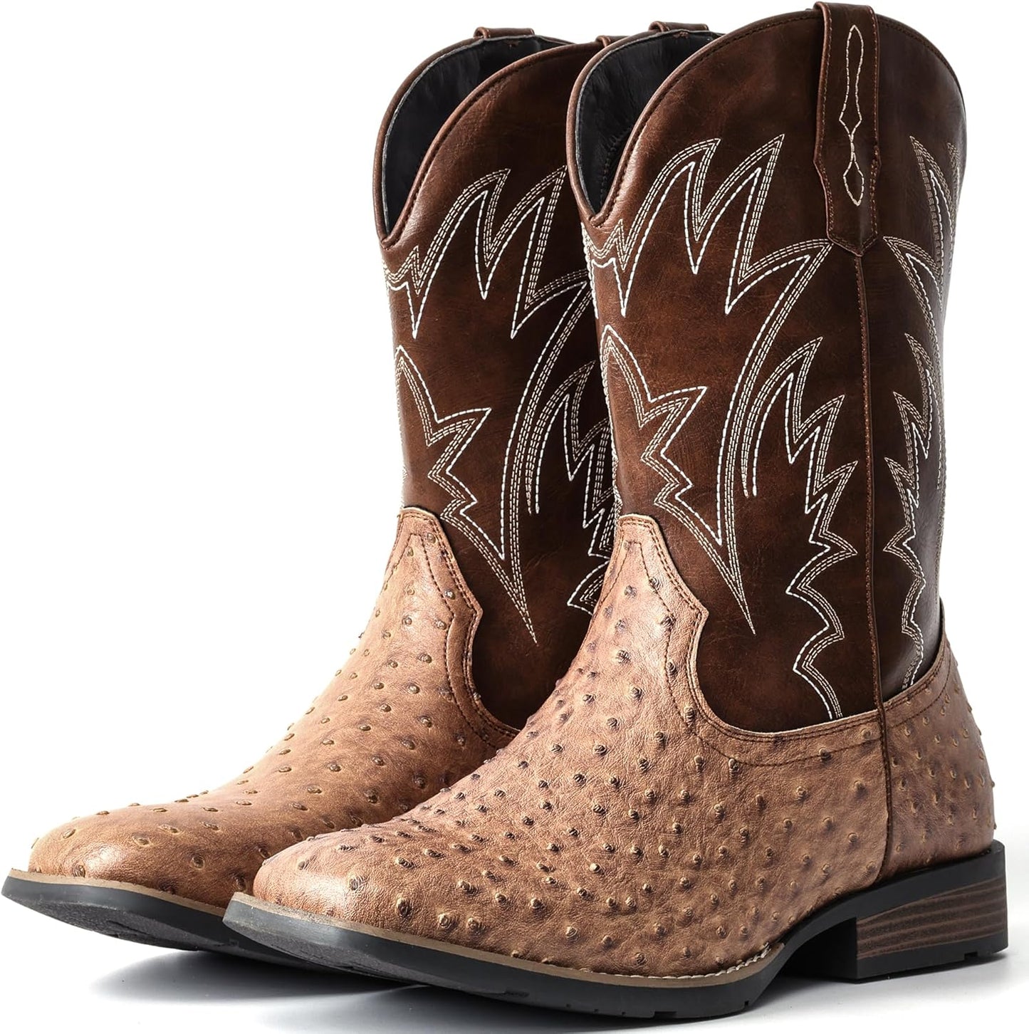 Stylish IUV Cowboy Boots for Men with Durable Comfort