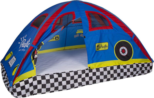 Pacific Play Tents Rad Racer Bed Tent - Twin Size Fun!