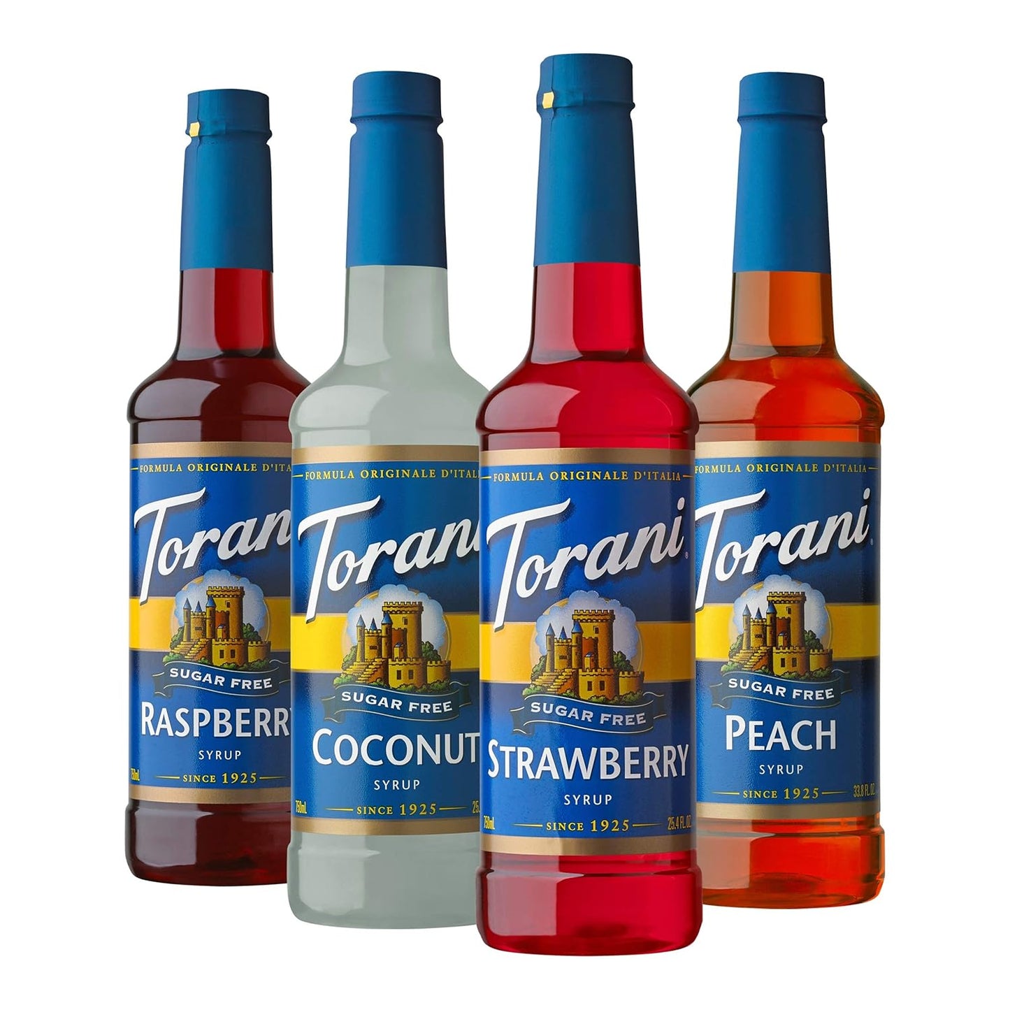 Torani Sugar Free Syrup Variety Pack for Delicious Beverages
