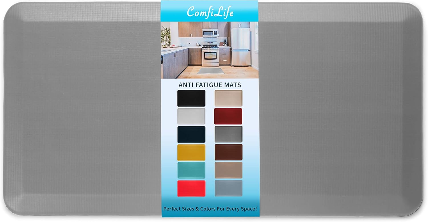 ComfiLife Anti Fatigue Floor Mat for Kitchen and Office Use