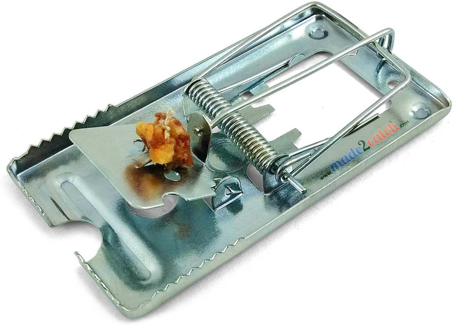 8 Pack Galvanized Snap Mouse Traps - Humane Control
