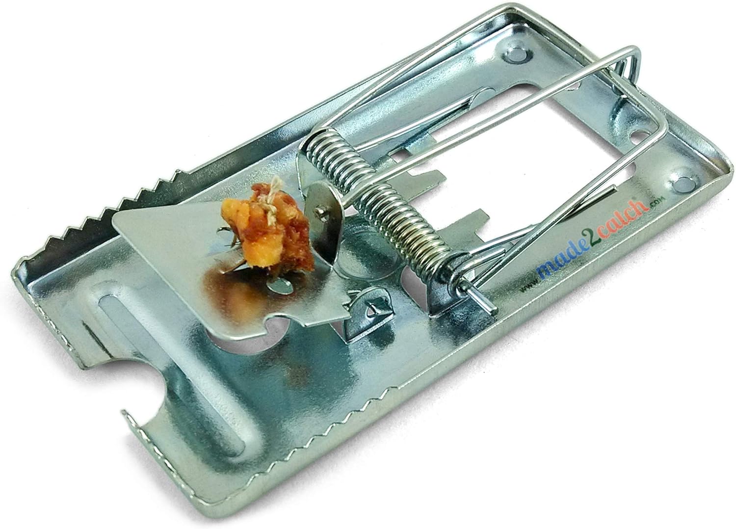 8 Pack Galvanized Snap Mouse Traps - Humane Control