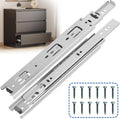 14 Inch Drawer Slides 10 Pairs Heavy Duty Full Extension - Smooth