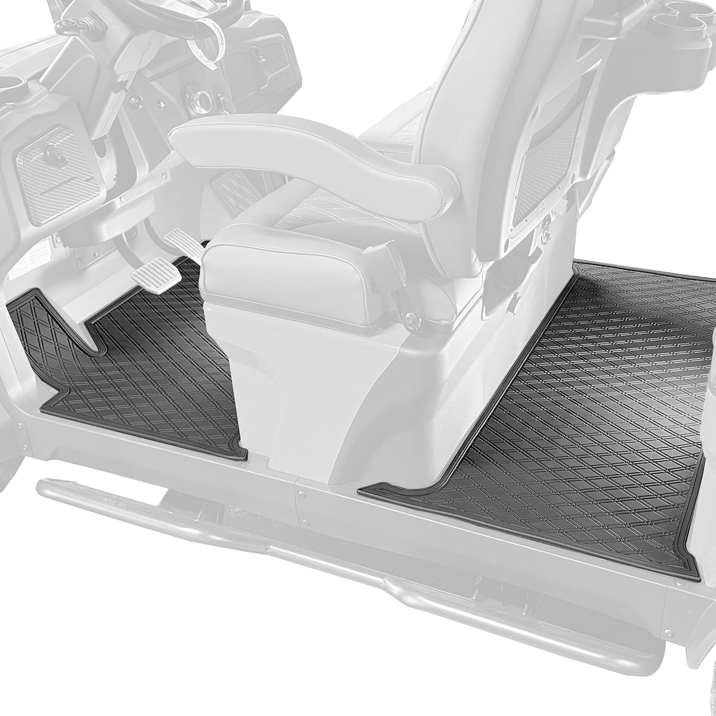 Durable Double Diamond Golf Cart Mats by Xtreme Mats