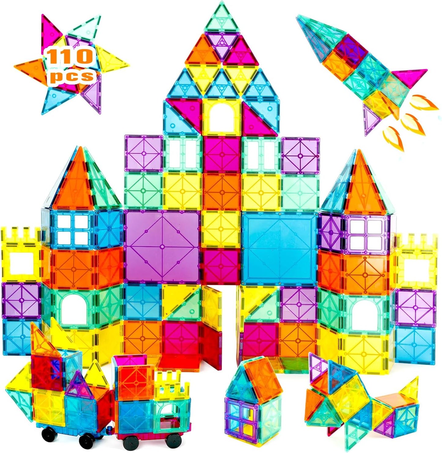Neoformers Magnetic Tiles: STEM Learning Set