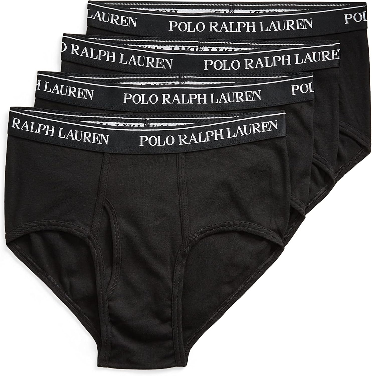 POLO RALPH LAUREN Men's Classic Fit Cotton Briefs for Comfort