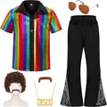 70s Boys Disco Costume Set for Kids - Full Retro Outfit