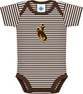 College Baby NCAA Infant Striped Bodysuit for Baby Boys - Soft Comfort