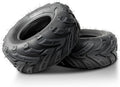 All-Terrain 145/70-6 Go Kart Mini Bike Tires Set of 2 - Durable Grip
