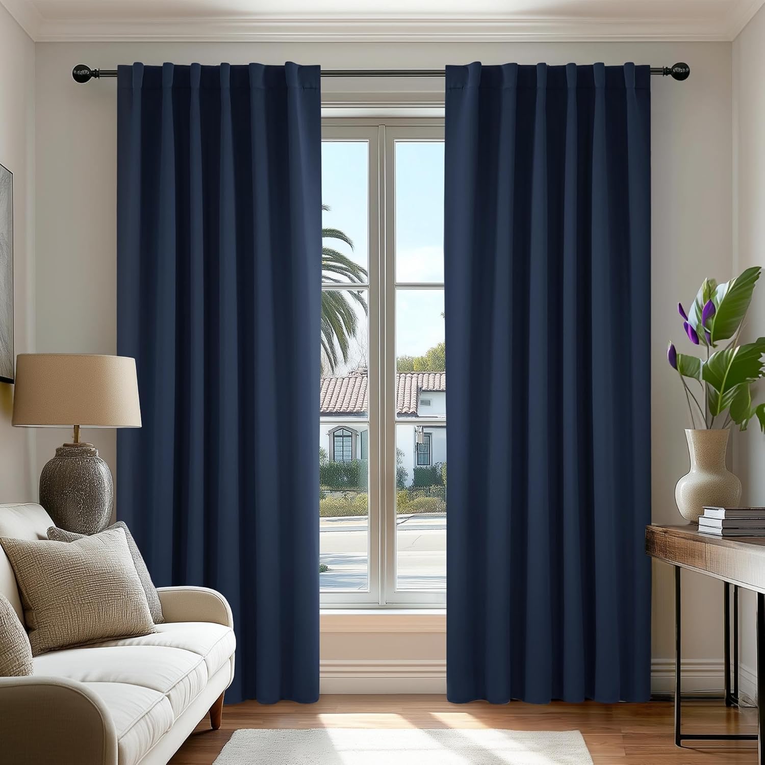 Deconovo Blackout Curtains for Bedroom and Living Room