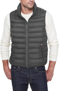 Tommy Hilfiger Men's Lightweight Packable Puffer Vest Jacket Shoes