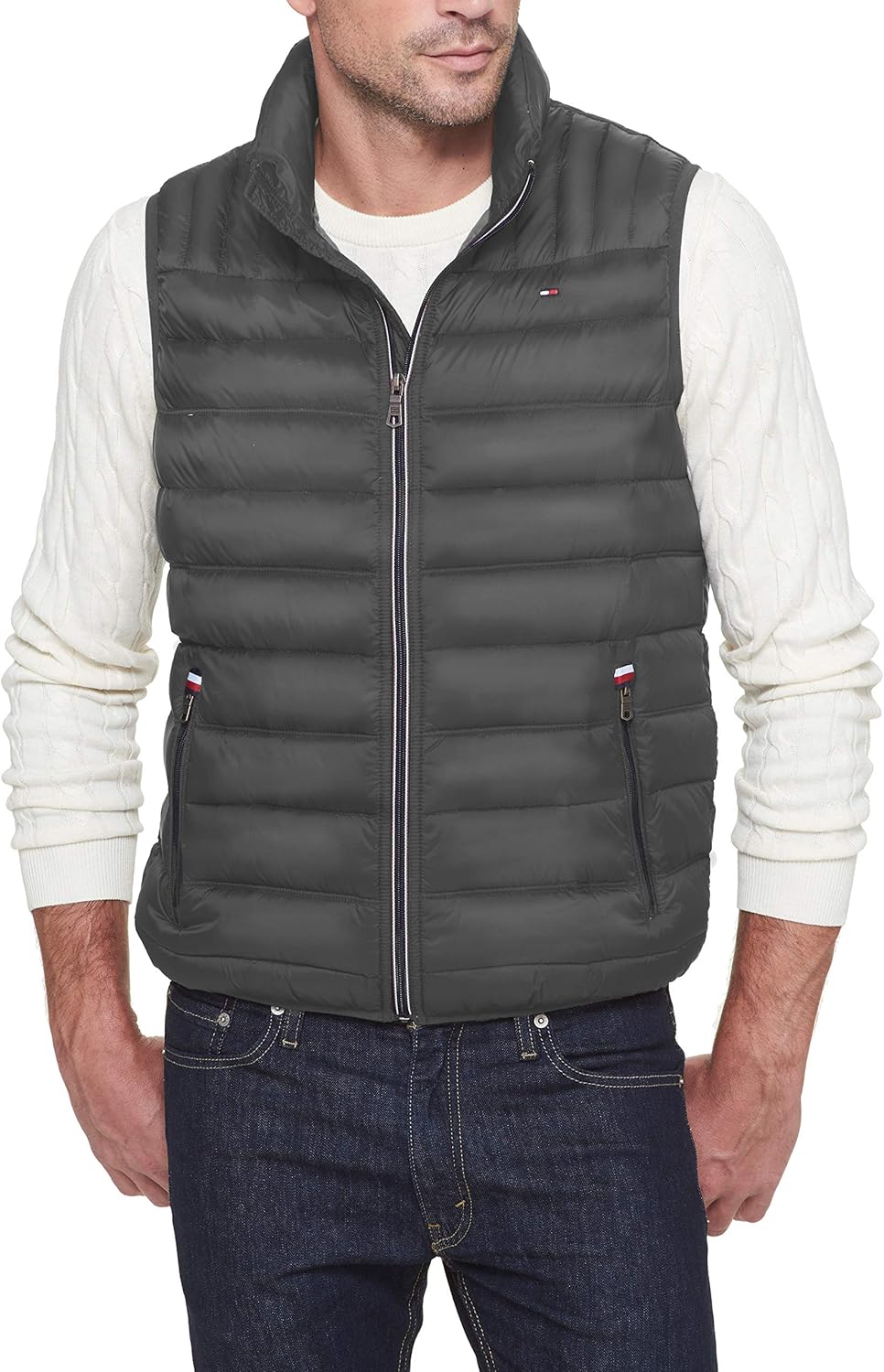 Tommy Hilfiger Men's Lightweight Packable Puffer Vest Jacket Review