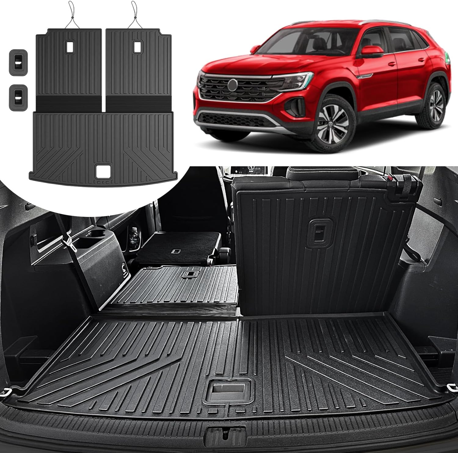 Custom Fit Cargo Mat for Volkswagen Atlas 2018-2026 Models