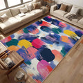 Ultra-Soft Non-Slip Colorful 5x7 Rug - Stain Resistant