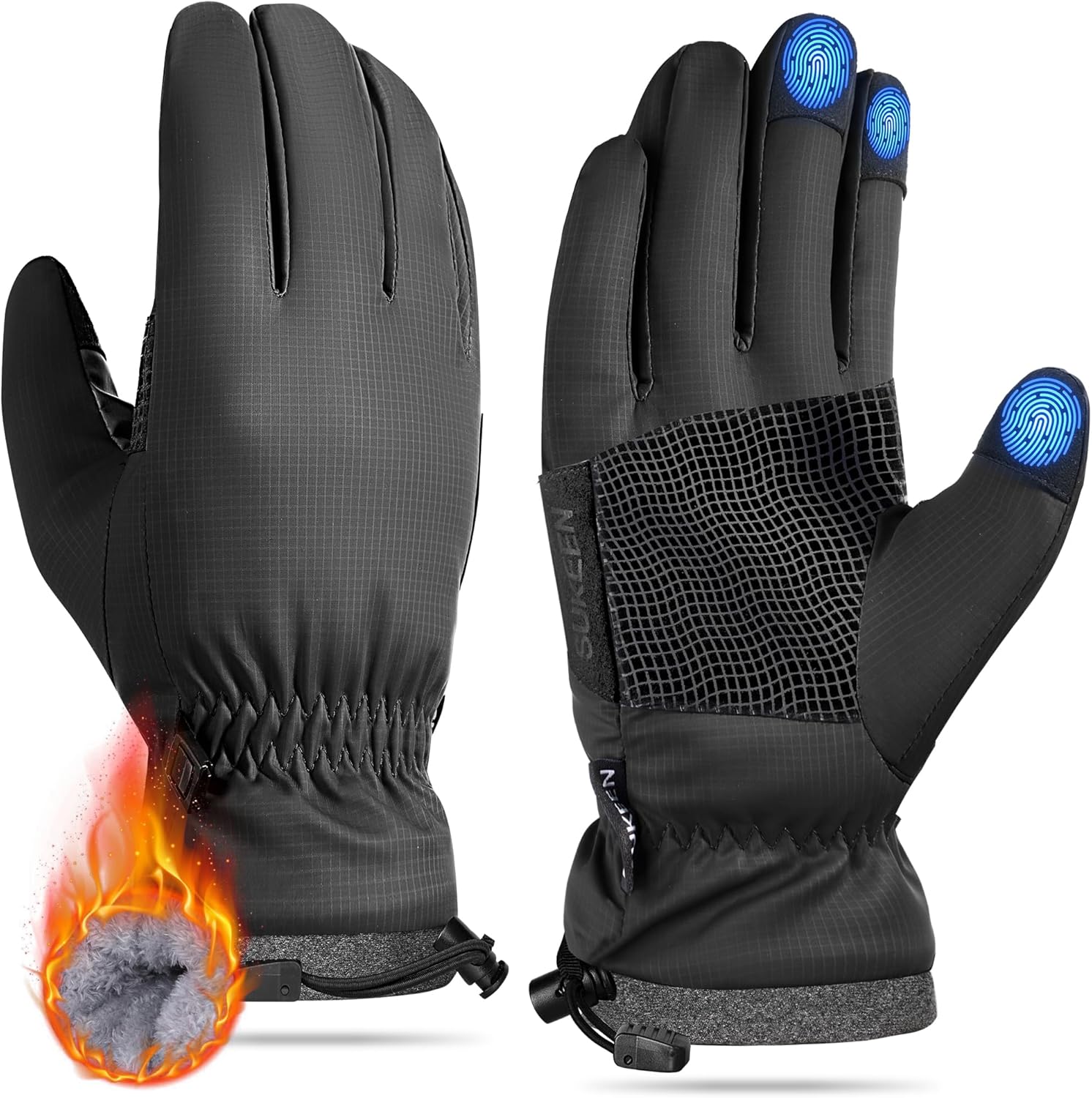 Sukeen Windproof Snow Gloves - Ultimate Cold Weather Protection